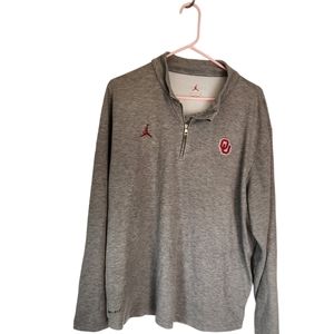 Nike Air Jordan Oklahkma Sooners Pullover Men's Size XL